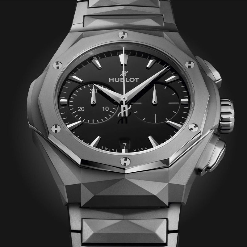 HUBLOT Classic Fusion Chronograph Orlinski Full Titanium 41 MM 549.NI.1270.NI.ORL23
