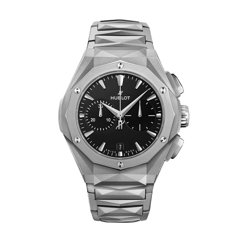HUBLOT Classic Fusion Chronograph Orlinski Full Titanium 41 MM 549.NI.1270.NI.ORL23