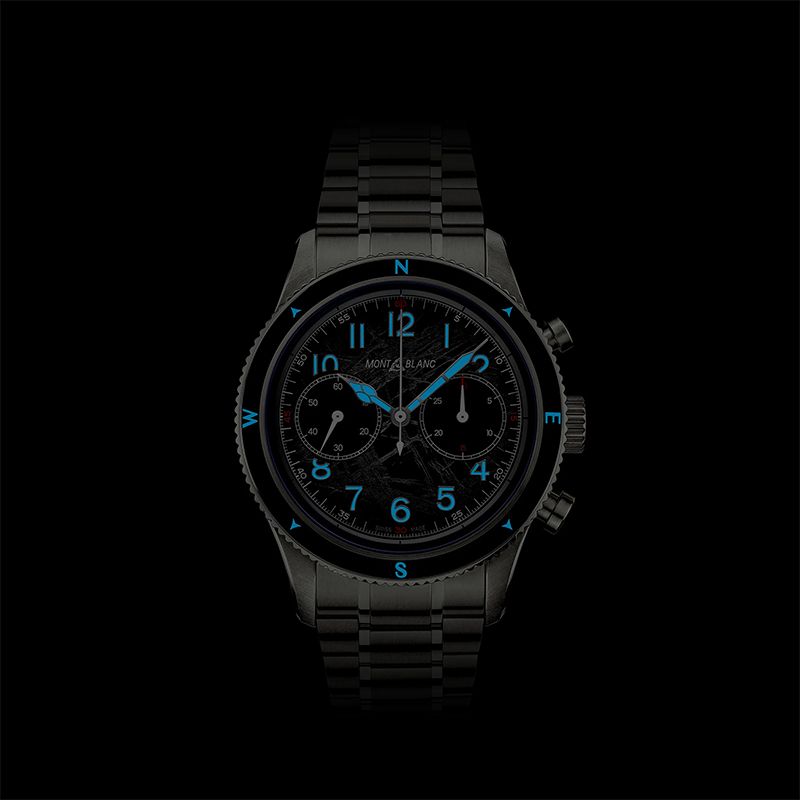 MONTBLANC 1858 Automatic Chronograph 0 Oxygen The 8000 42 MM 130983