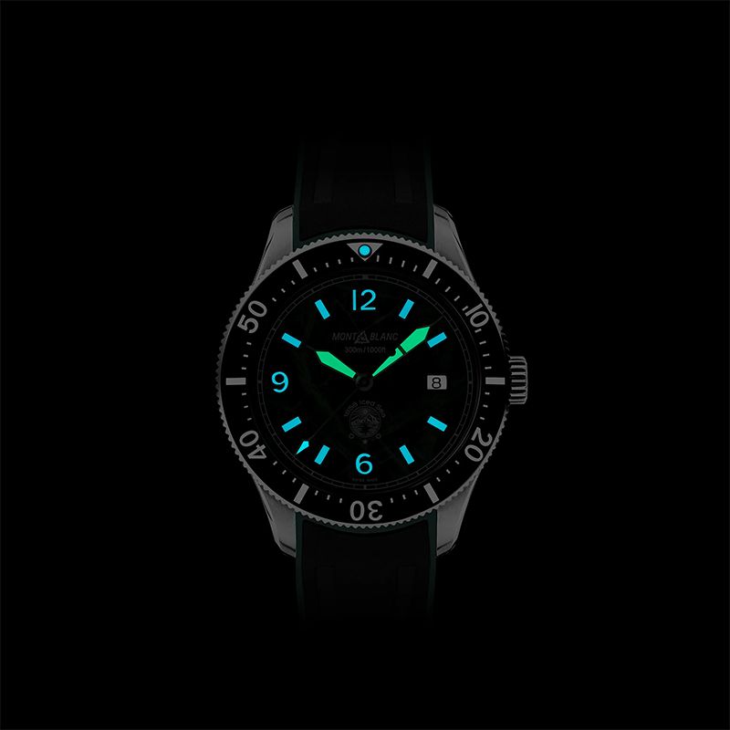 MONTBLANC 1858 Iced Sea Automatic Date 41 MM 130810
