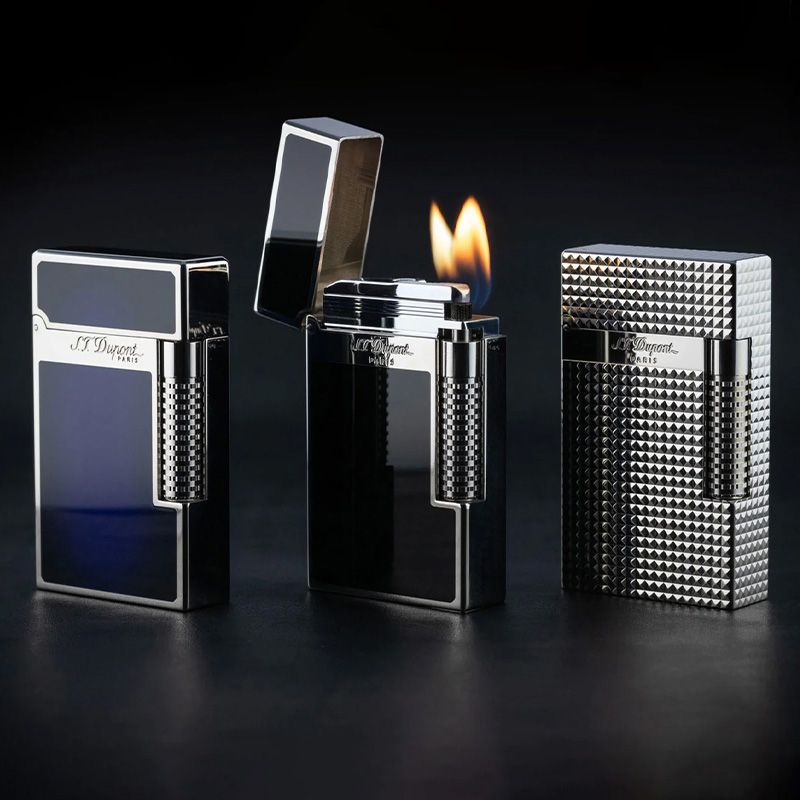 S. T. DUPONT Accendino Le New Grand Punta Di Diamante Palladio  C23011