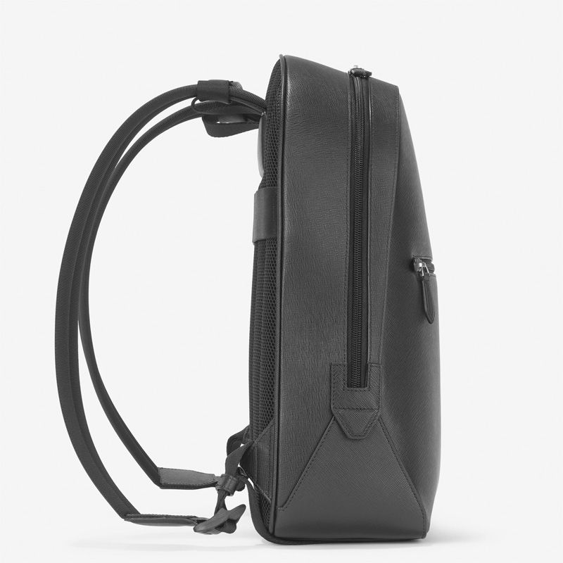 MONTBLANC Zaino Piccolo Sartorial in Pelle Nera  130277