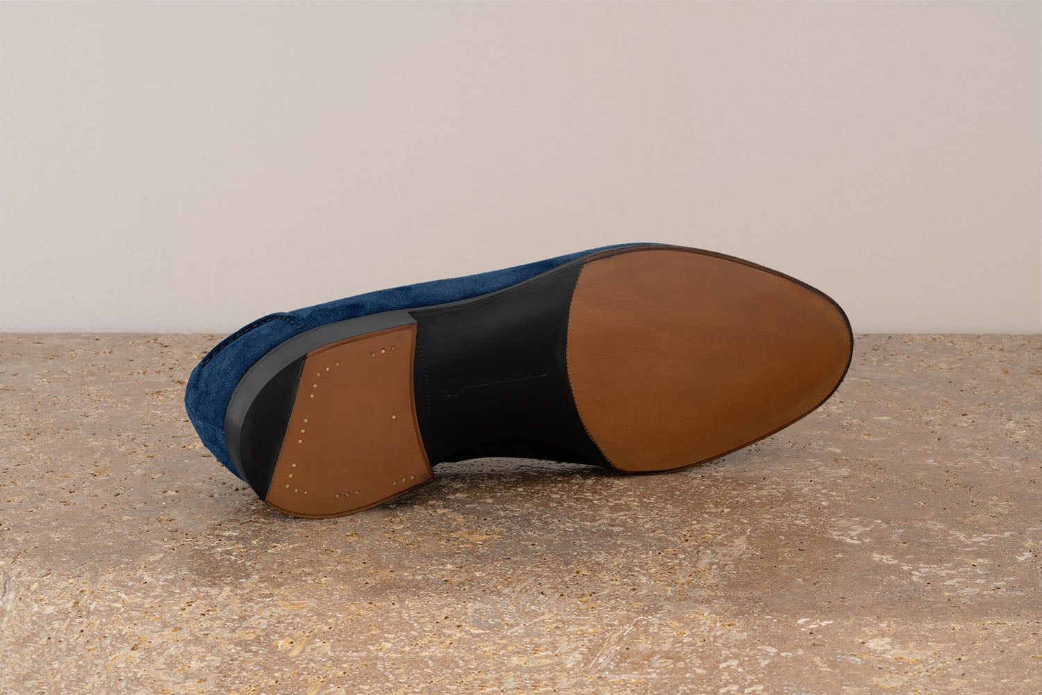 EDWARD GREEN Belgravia - Mocassino Con Nappine - Indigo  BELGRAVIA