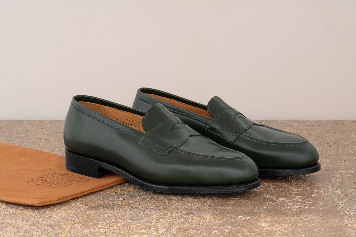 EDWARD GREEN Piccadilly - Mocassino Classico - Racing Green  
