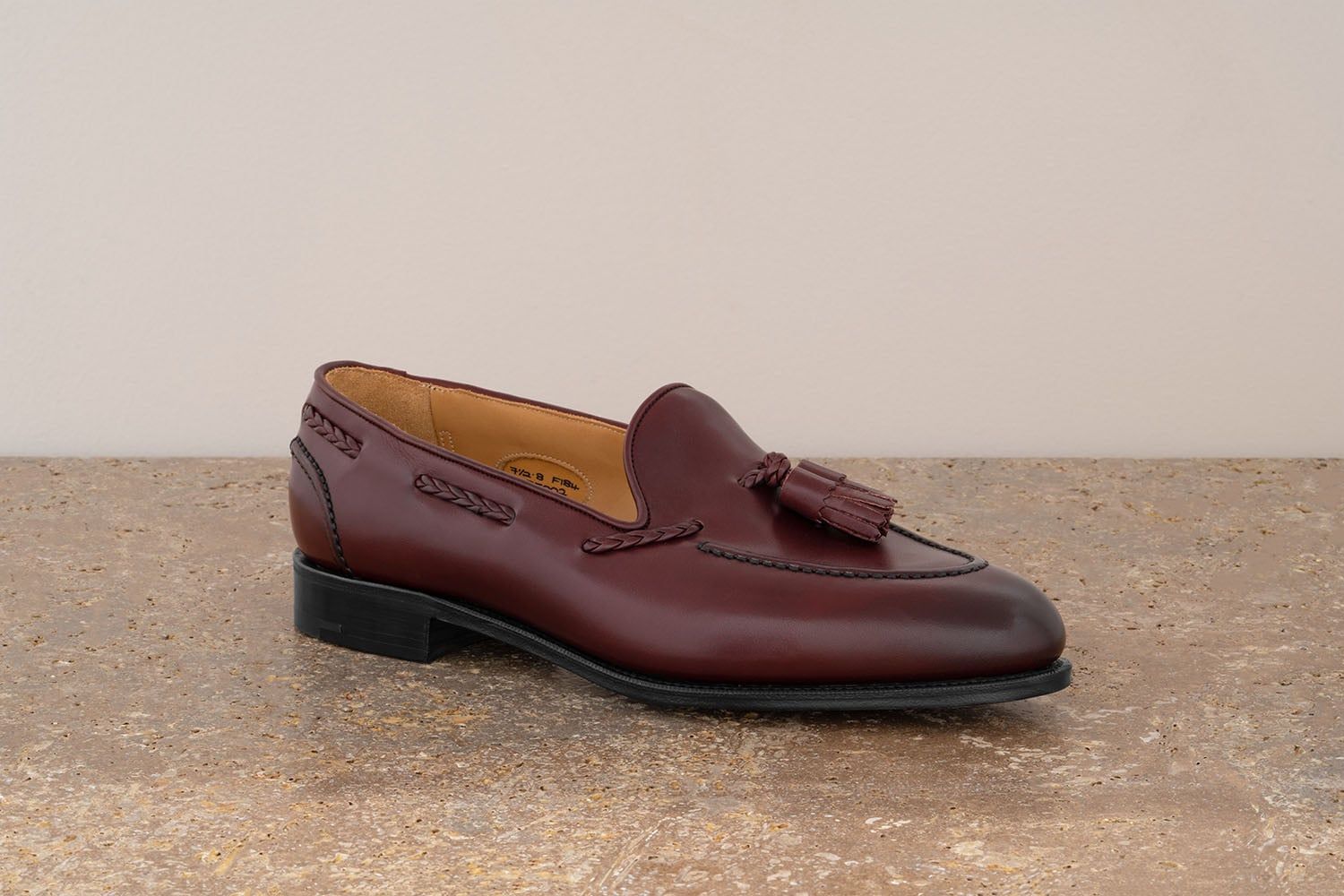 EDWARD GREEN Belgravia - Mocassino Con Nappine - Damson Delapre  BELGRAVIA