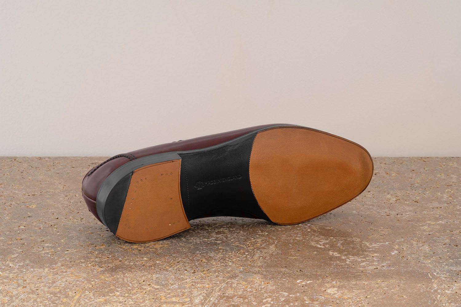EDWARD GREEN Belgravia - Mocassino Con Nappine - Damson Delapre  BELGRAVIA