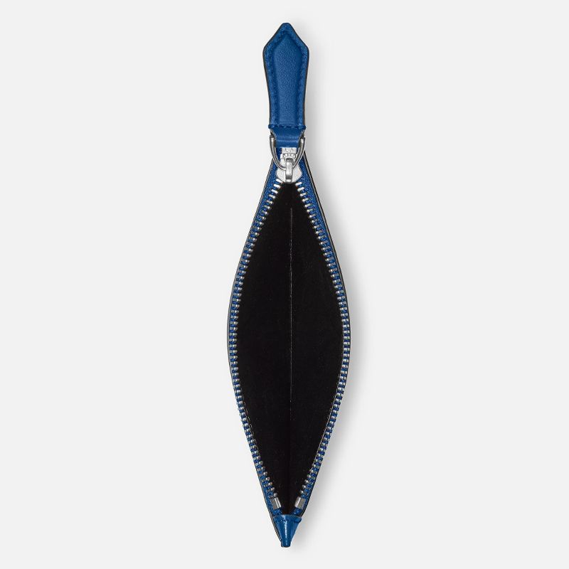 MONTBLANC Portacarte Blu Con Cerniera Meisterstück  130453