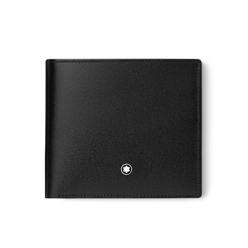 MONTBLANC Portafoglio Meisterstück 4 Scomparti Nero Con Portamonete  7164