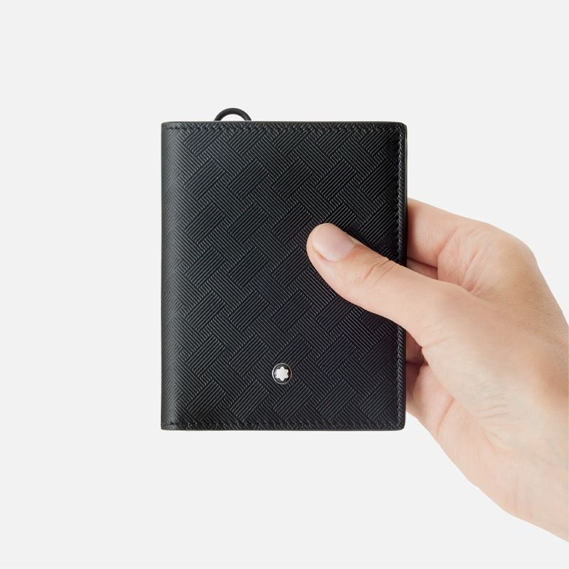 MONTBLANC Portafoglio Compatto 6  Scomparti Extreme 3.0 Nero  129975