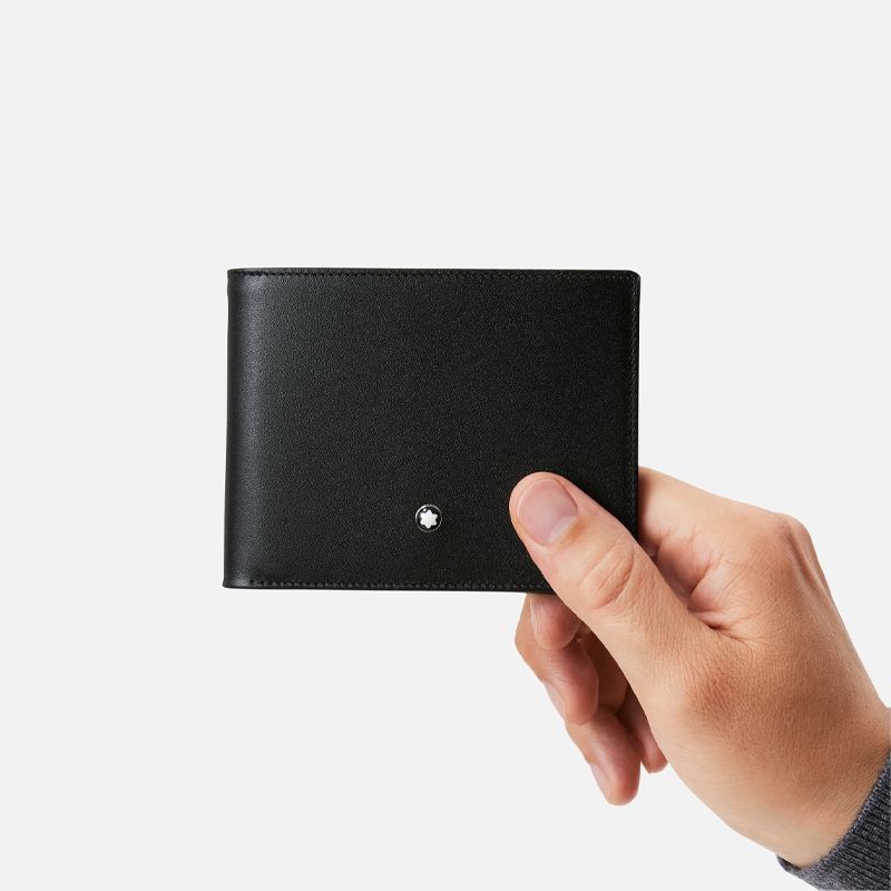 MONTBLANC Portafoglio Meisterstück 6 Scomparti Nero  14548