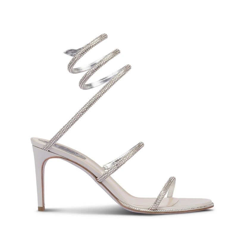 RENE CAOVILLA Cleo - Sandali Tacco Medio Grigio  C10416-080-R001V232
