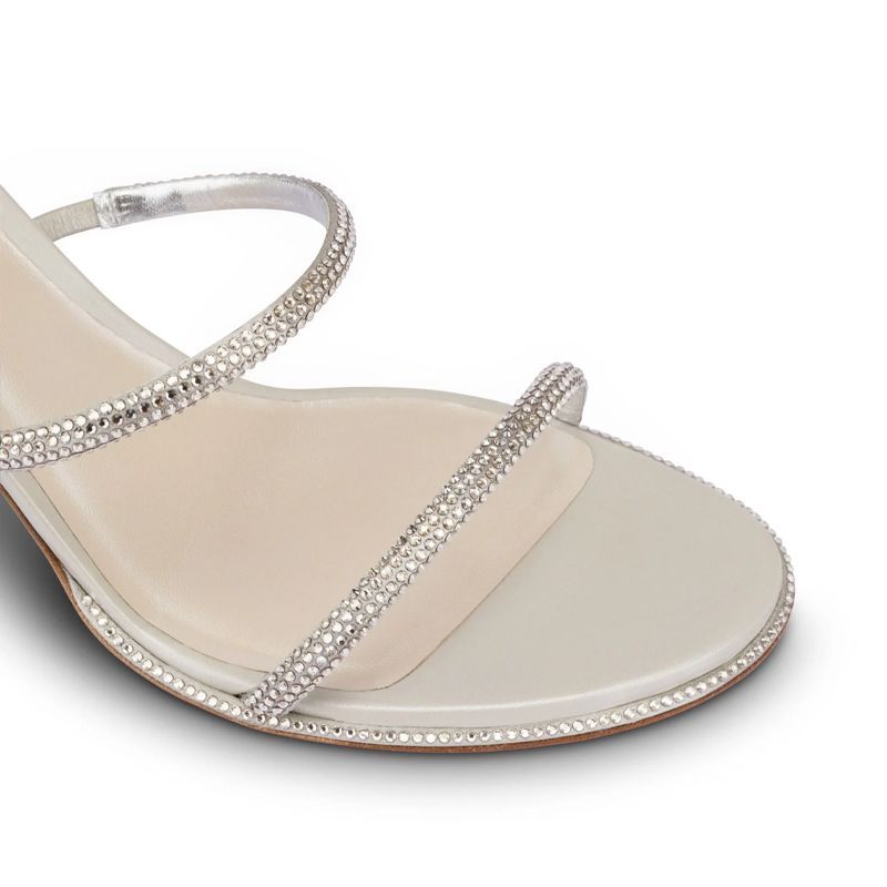 RENE CAOVILLA Cleo - Sandali Tacco Medio Grigio  C10416-080-R001V232