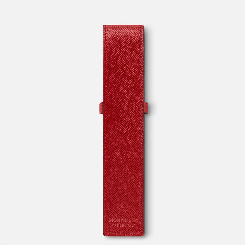MONTBLANC Astuccio Rosso Per 1 Strumento Da Scrittura Sartorial   130835