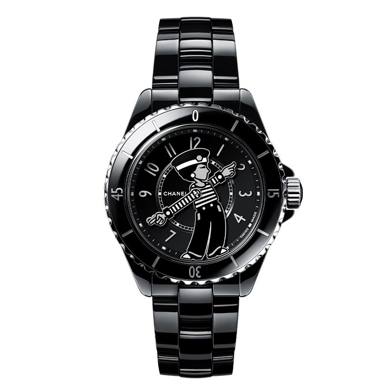 CHANEL Mademoiselle J12 La Pausa 38 MM H7609