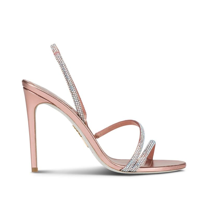 RENE CAOVILLA Irina - Sandali Tacco Alto Rosa Cipria  C11513-105-R001W354