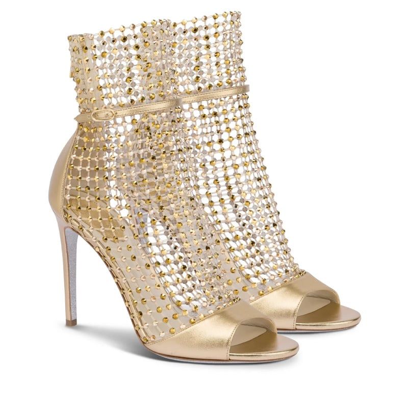 RENE CAOVILLA Galaxia - Sandali Con Tacco A Spillo Oro  C10220-105-NA01X436
