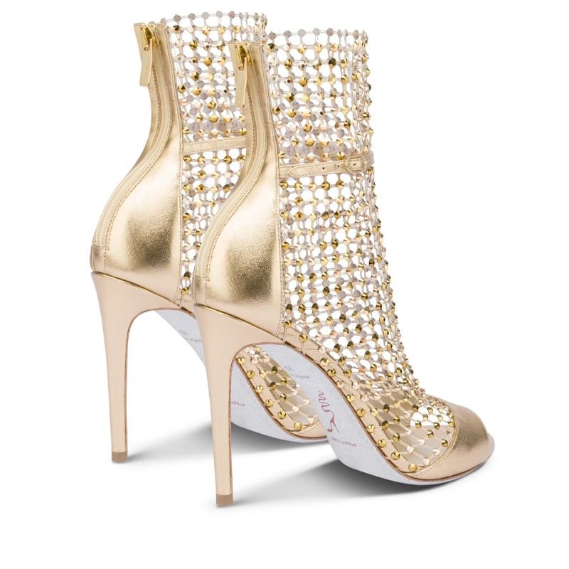 RENE CAOVILLA Galaxia - Sandali Con Tacco A Spillo Oro  C10220-105-NA01X436