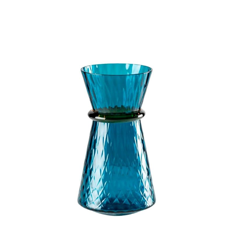 VENINI Vaso Tiara (Francesco Lucchese) Orizzonte/Ambra 18 CM X H 32 CM 706.65