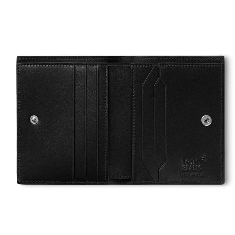 MONTBLANC Portafoglio Compatto Meisterstück 6 Scomparti Blu  131695