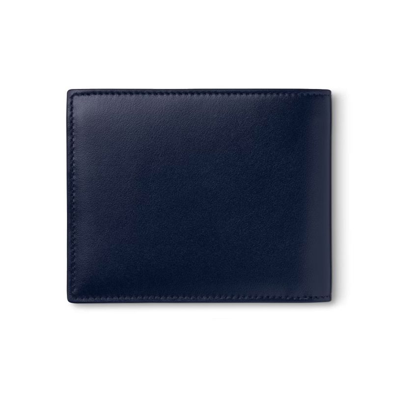 MONTBLANC Portafoglio Meisterstück 6 Scomparti Blu  131692