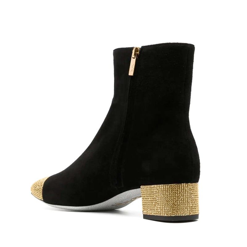 Rene Caovilla Bonnie - Stivaletto Nero/Oro  C11852-040-C001V157