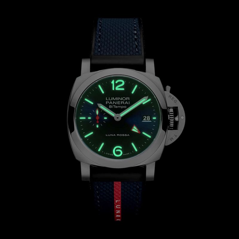 PANERAI Luminor Quaranta Bitempo Luna Rossa 40 MM PAM01404