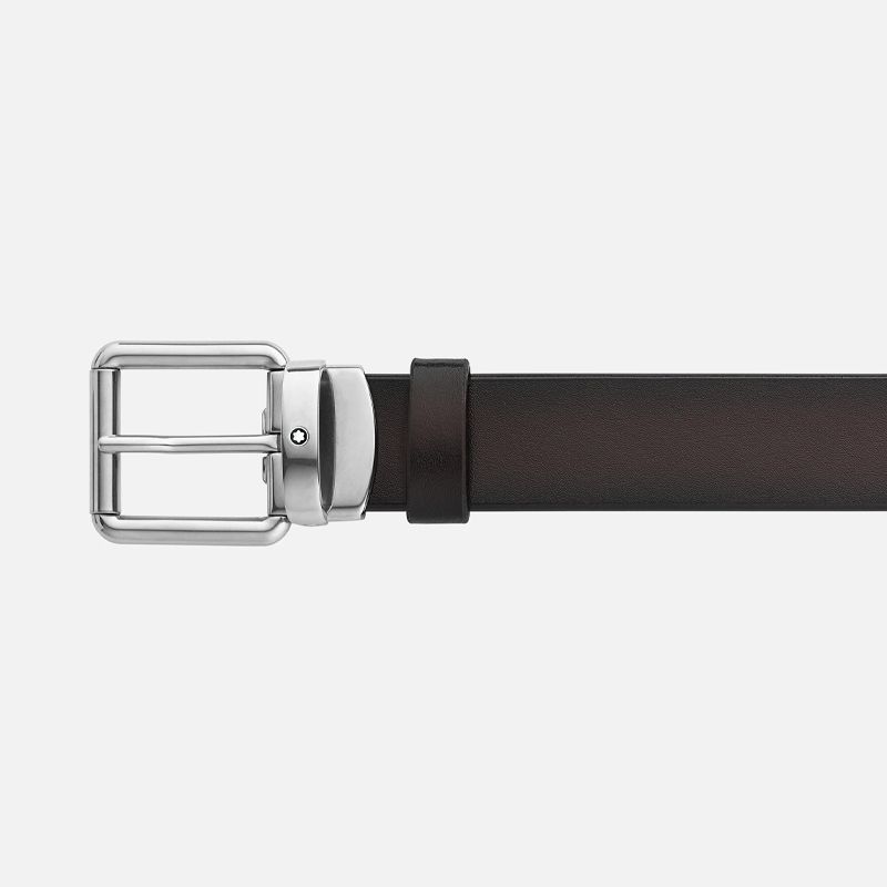 MONTBLANC Cintura In Pelle Marrone  131185