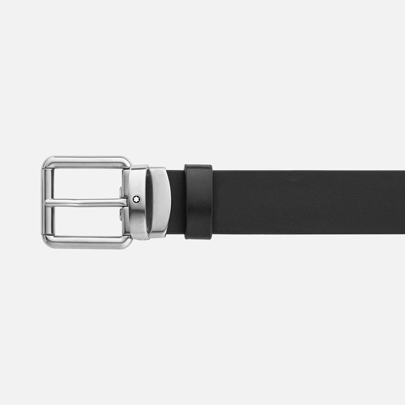 MONTBLANC Cintura In Pelle Marrone  131185