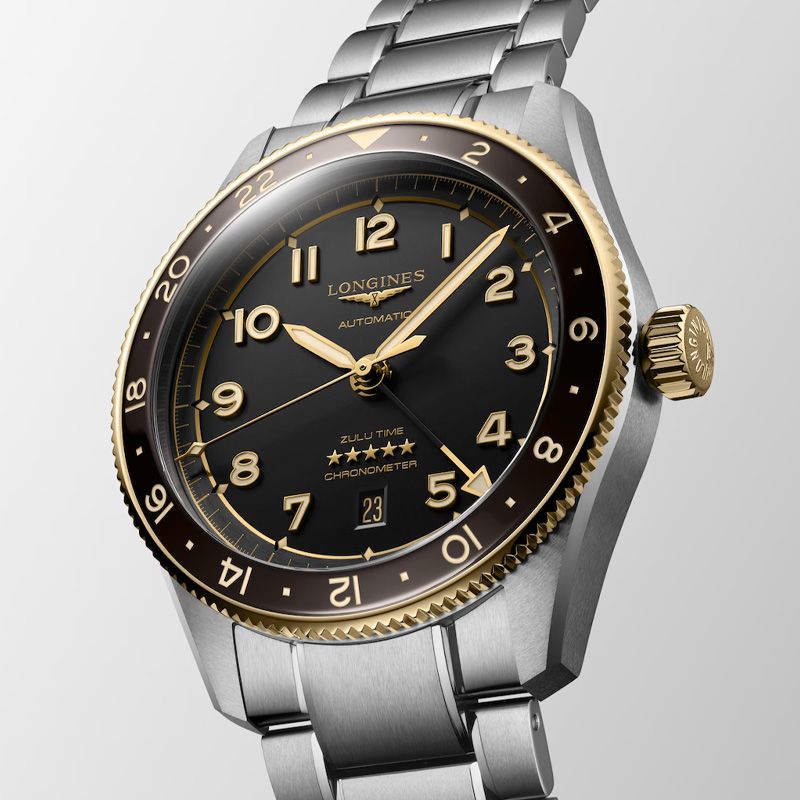LONGINES Spirit Zulu Time 42 MM L3.812.5.53.6