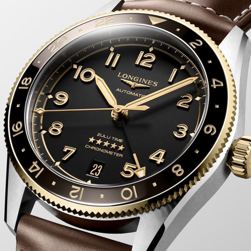 LONGINES Spirit Zulu Time 39 MM L3.802.5.53.2
