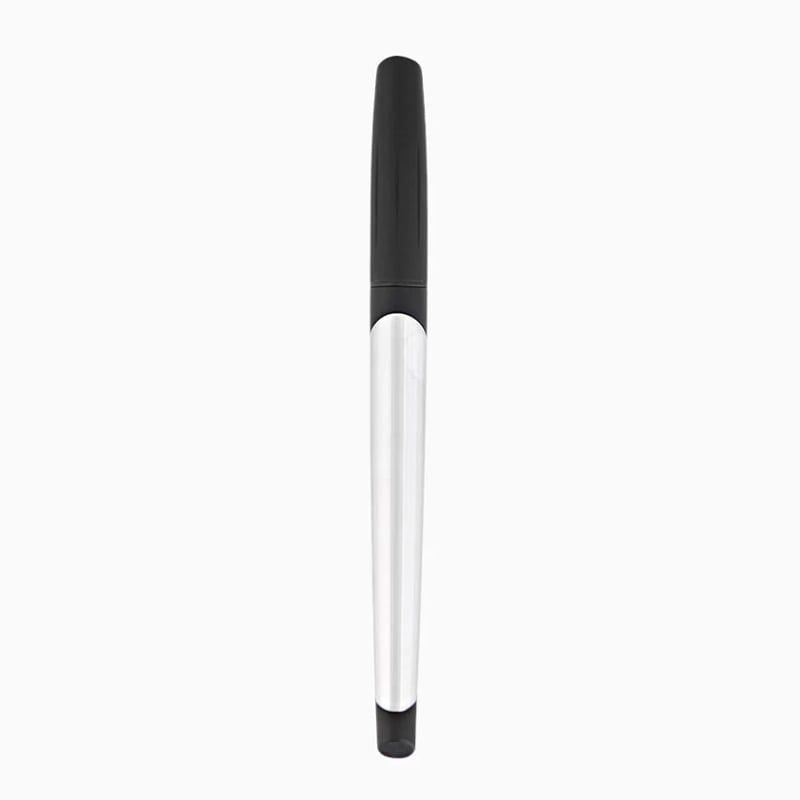 S. T. DUPONT Stilografica Défi Millenium Cromo / Nero Matte  400004