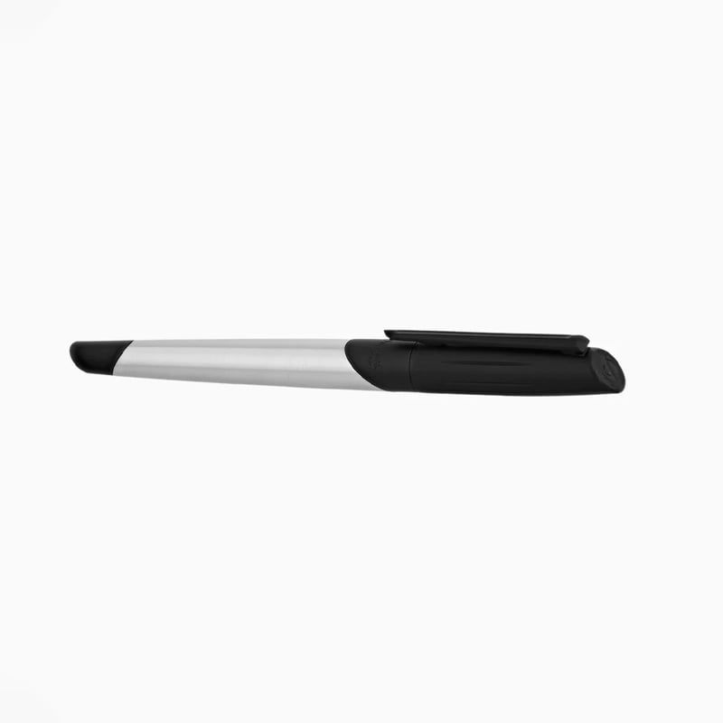 S. T. DUPONT Stilografica Défi Millenium Cromo / Nero Matte  400004