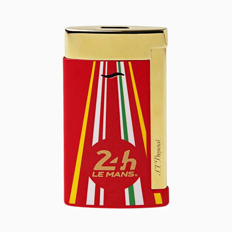 S. T. DUPONT Accendino Slim 7 24 H Du Mans Rosso / Dorato  027790