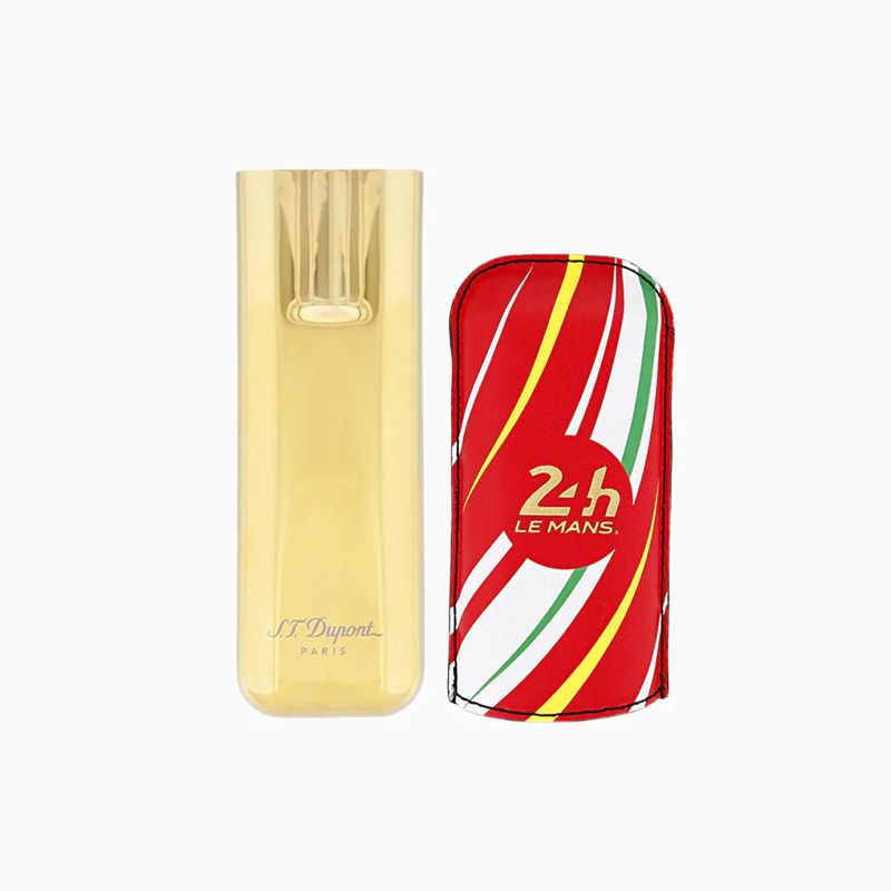 S. T. DUPONT Custodia Due Sigari 24 H du Mans Rosso / Dorato  183290