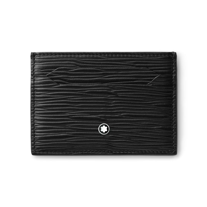 MONTBLANC Portacarte 5 Scomparti Meisterstück 4810 Nero  130930