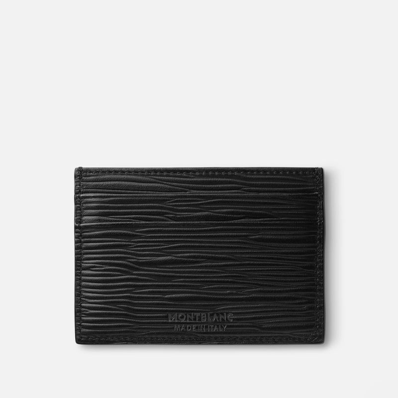 MONTBLANC Portacarte 5 Scomparti Meisterstück 4810 Nero  130930