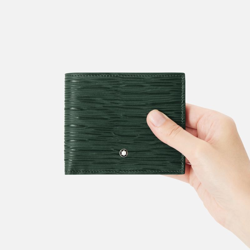 MONTBLANC Portafoglio 8 Scomparti Meisterstück 4810 Verde  130936