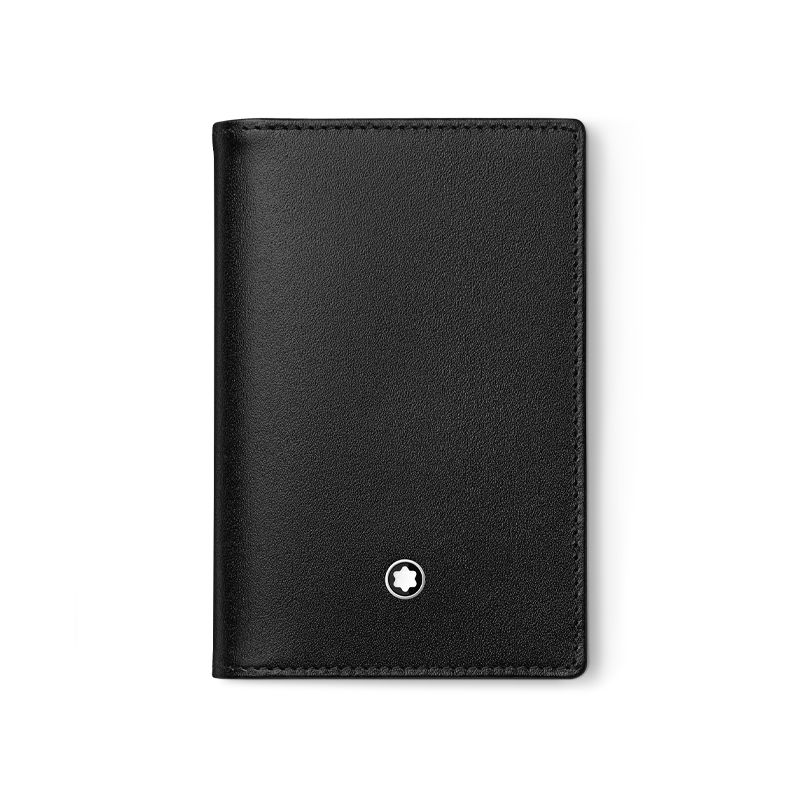 MONTBLANC Porta Biglietti Da Visita Meisterstück Nero  14108