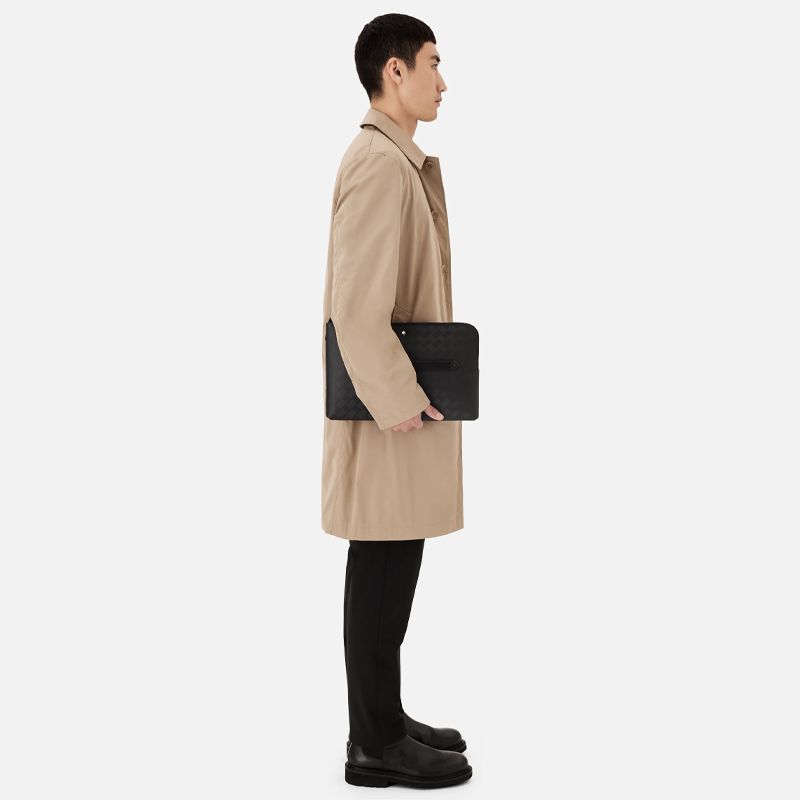 MONTBLANC Borsa Per Computer Extreme 3.0 in Pelle Nera  129969