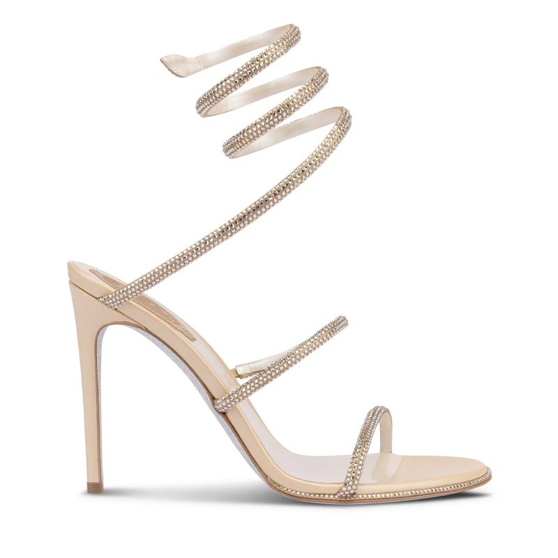 RENE CAOVILLA Cleo - Sandali Tacco Alto Beige  C10416-105-R001V104