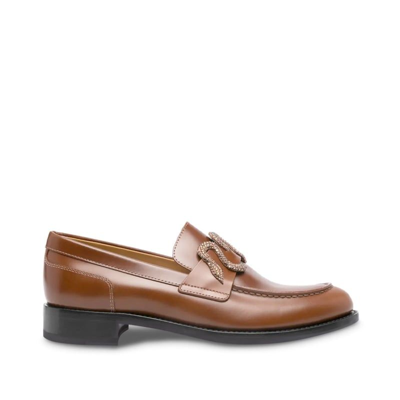 RENE CAOVILLA Morgana - Mocassino Cammello  C11850-020-0001W152