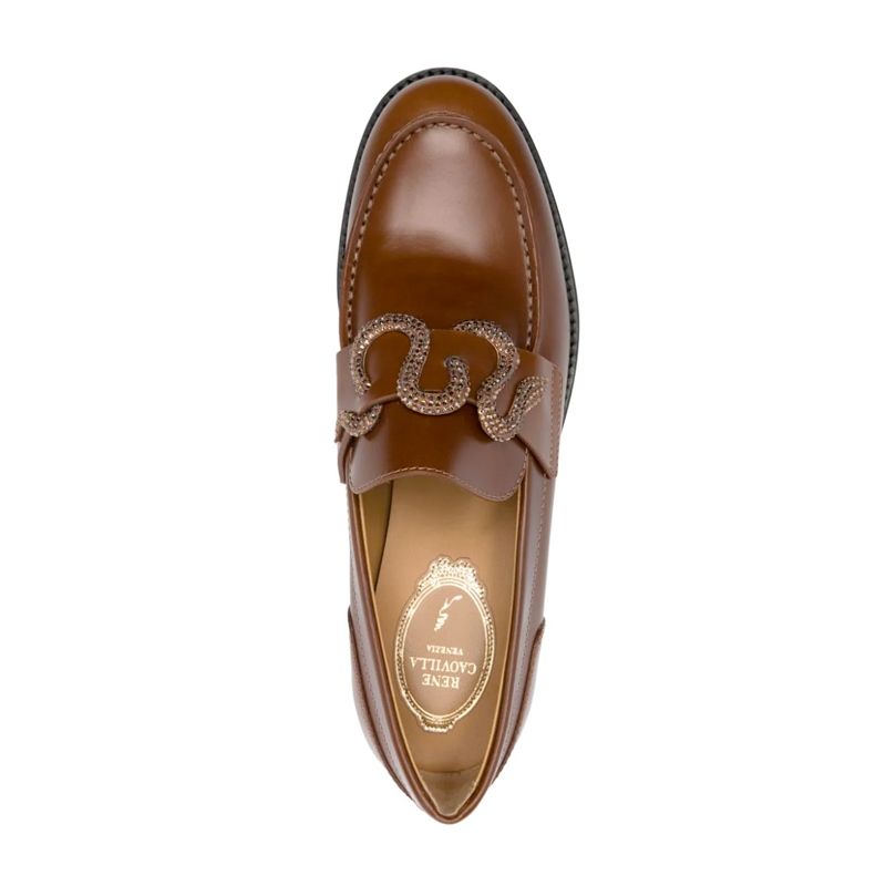 RENE CAOVILLA Morgana - Mocassino Cammello  C11850-020-0001W152