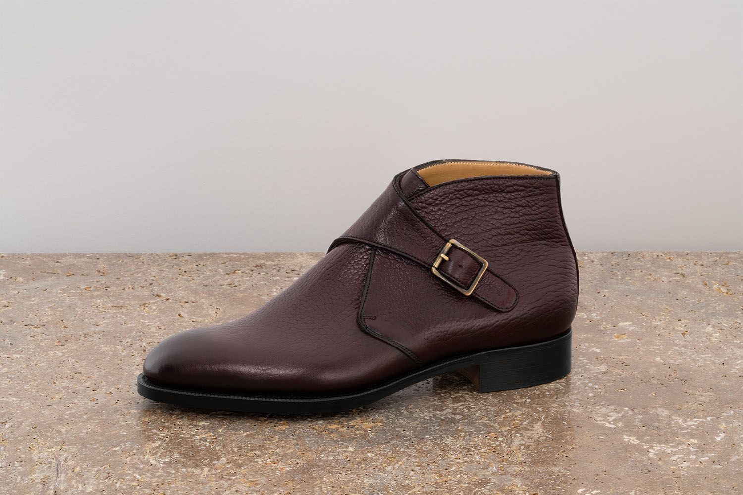 Edward Green Ravenstone - Stivaletto Alla Caviglia Con Fibbia - Burgundy  RAVENSTONE