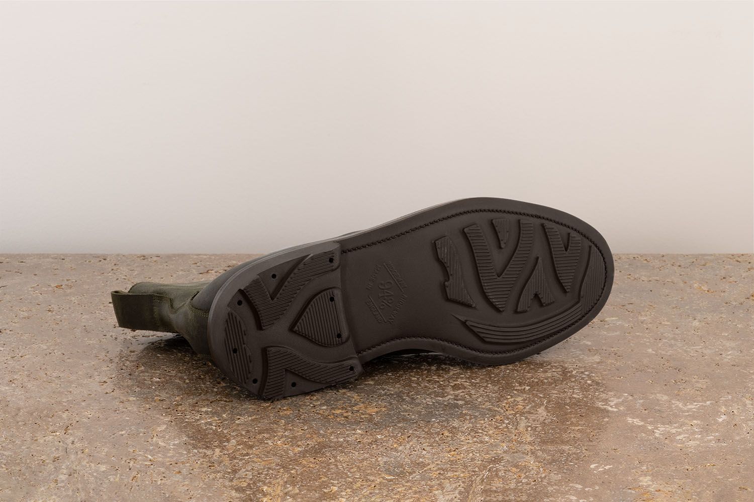 EDWARD GREEN Galway - Stivaletto Con Stringhe - Khaki Waxed Commando  GALWAY