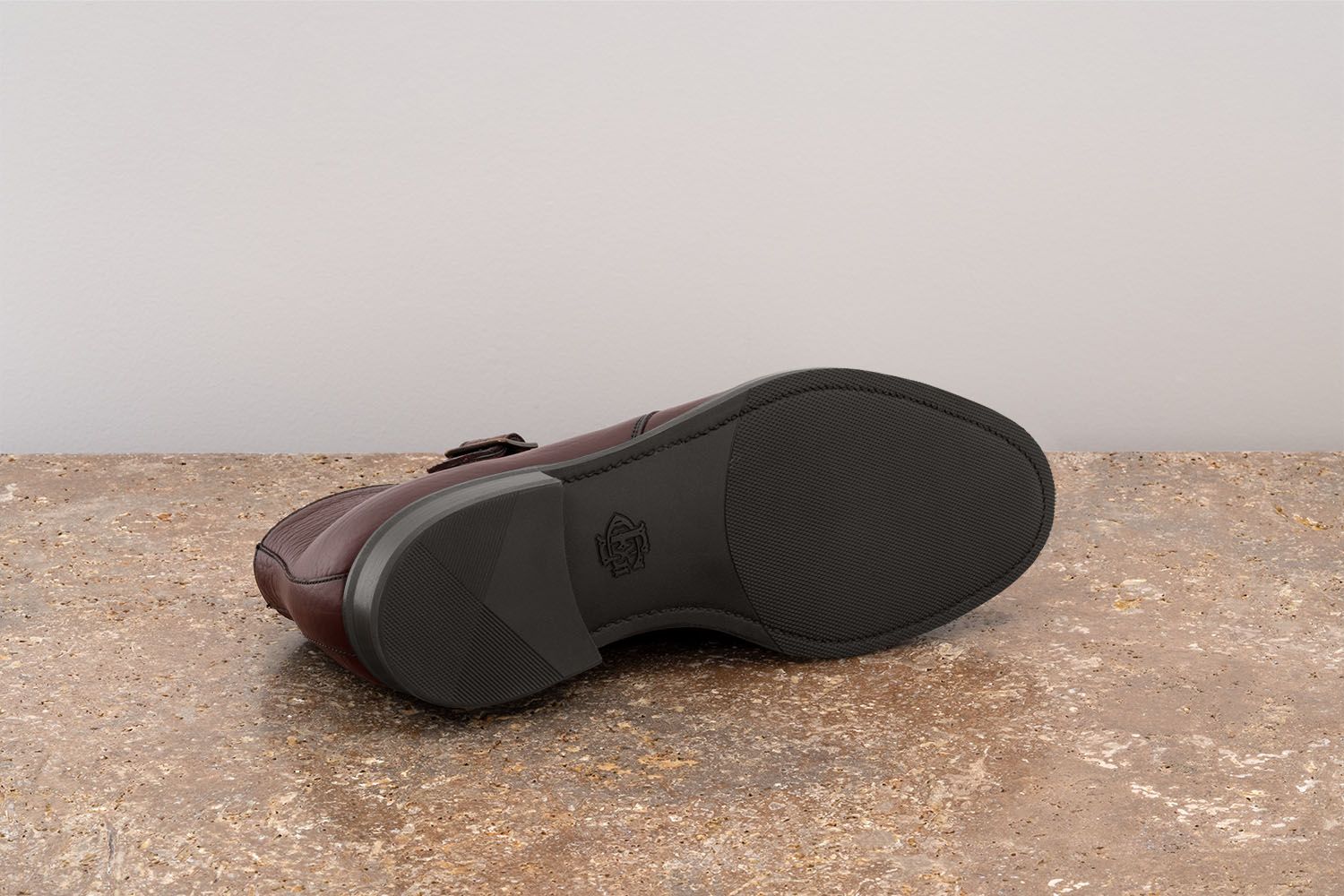 Edward Green Ravenstone - Stivaletto Alla Caviglia Con Fibbia - Aubergine  RAVENSTONE