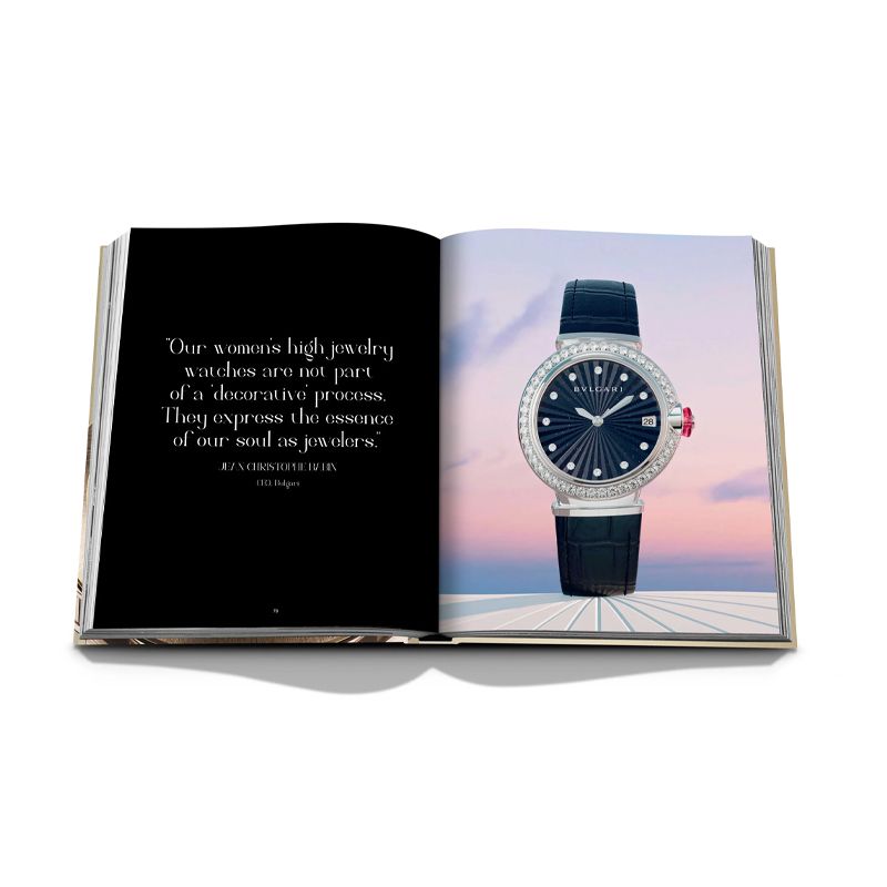 ASSOULINE Libro Bulgari: Beyond Time 30.5 x 5.1 x H 38.6 CM 9781649802316