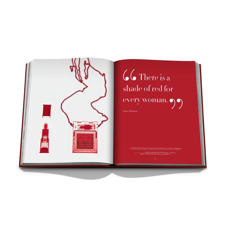 ASSOULINE Libro Valentino Rosso 30.7 x 6.5 x H 39 CM 9781649801807