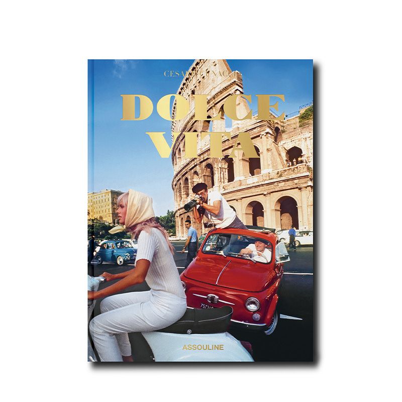 ASSOULINE Libro Dolce Vita 24.7 x 3.7 x H 33 CM 9781649803016