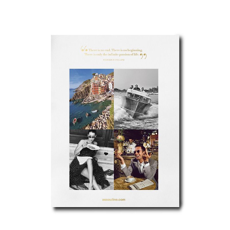 ASSOULINE Libro Dolce Vita 24.7 x 3.7 x H 33 CM 9781649803016