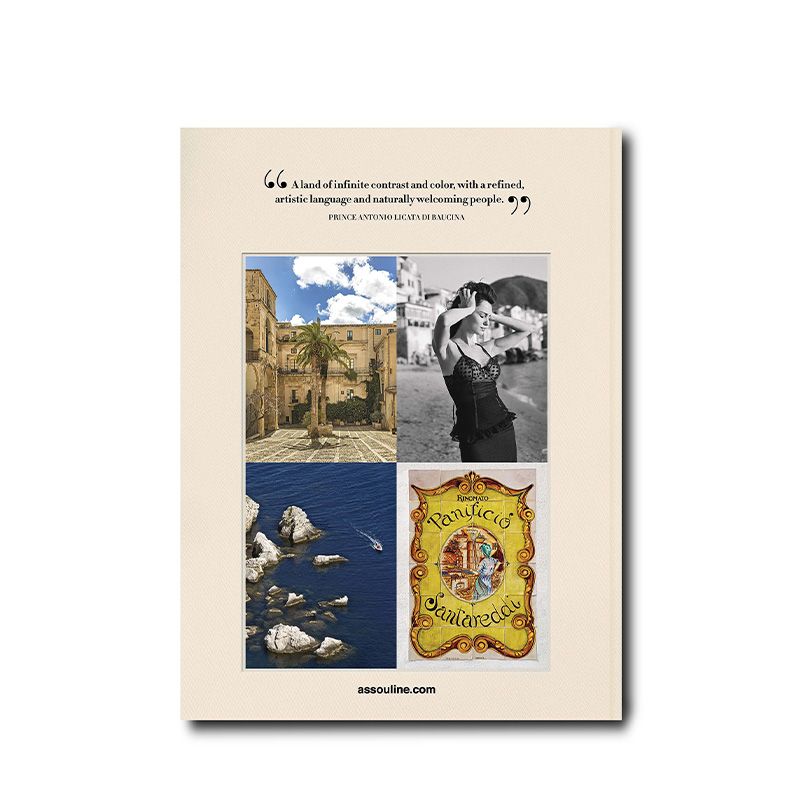 ASSOULINE Libro Sicily Honor 24.8 x 3.8 x H 33 CM 9781649802170